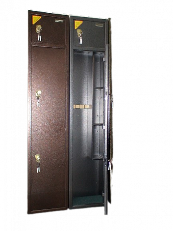 Шкаф для охотничьего ружья ОШ-2 с антресолью